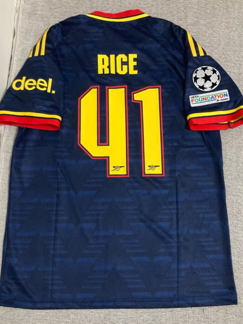 Declan Rice 2026 27 Soccer Jersey Away